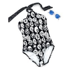 COPY - Anne Cole High Neck One Piece, Size 8